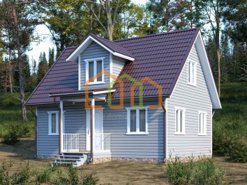 Каркасный дом 6х8